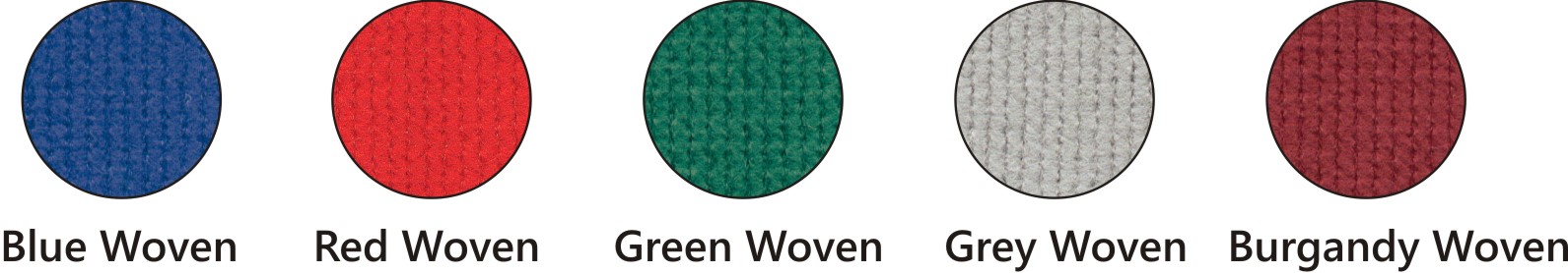 woven colour swatches